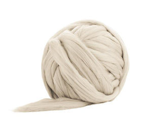 Cream Merino Wool For Arm Knitting - 3kg